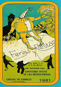 Fiestas patronales en honor al Santísimo Cristo de la Misericordia 1981 Chozas de Canales